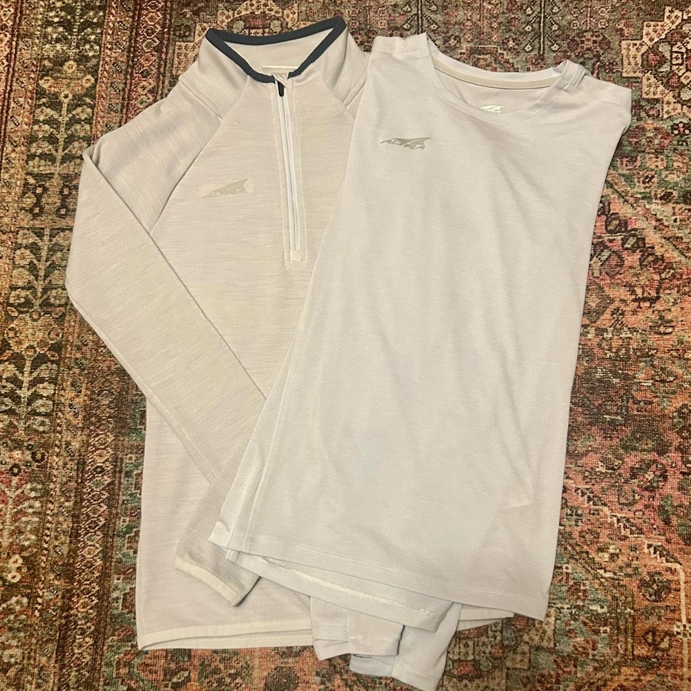Altra Women’s Core Merino Wool 1/2 Zip + Long Sleeve
